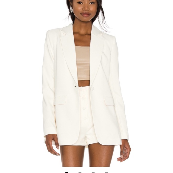 Camila Coelho Jackets & Blazers - Revolve Camila Coelho Arielle blazer (small) and Paulina shorts (medium)in ivory